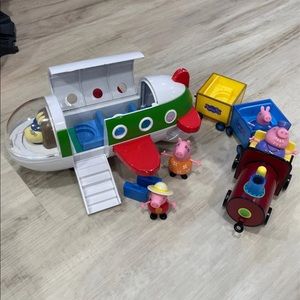 ***SOLD*** Peppa Pig Playsets - 2 Complete Sets